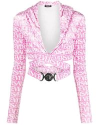 Versace - Stylisches top für modebegeisterte - Lyst
