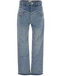 Isabel Marant - Noemie jeans - stylische denim für frauen - Lyst
