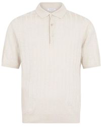 Boglioli - Polo-Pullover Aus Leinen Und Baumwolle - Lyst