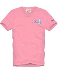 Mc2 Saint Barth - T-shirt e polo rosa - Lyst