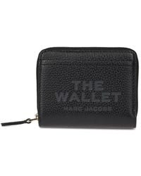 Marc Jacobs - Mini Compact -portemonnee Met Logo -print - Lyst