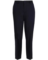 HUGO - Broeken ,Blauw ,Perin Broek - Lyst
