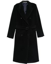 Tagliatore - Jassen ,Blauw ,Wol Jole Double-Breasted Coat - Lyst