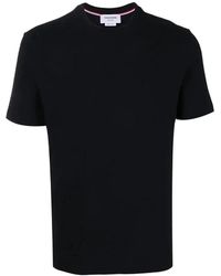 Thom Browne - Tops ,Blauw ,Katoen Short Sleeve Tee - Lyst
