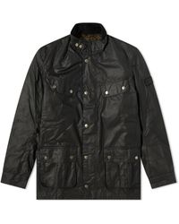 Barbour - Duke Wax Jas Sage-M - Lyst