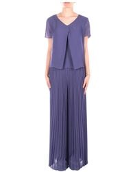 Emporio Armani - Top Blauw - Lyst