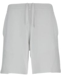 Givenchy - Korte Broeken ,Wit ,Katoen Couture Seam Bermuda Shorts - Lyst