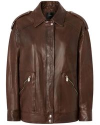Pinko - Leather Jackets - Lyst
