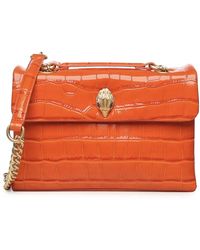 Kurt Geiger - Oranje Kensington Tas - Lyst