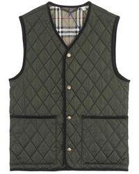 Burberry - Jassen ,Groen ,Vests - Lyst