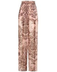 SIMONA CORSELLINI - Tapered Trousers - Lyst