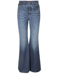 Chloé - Jeans de denim de algodón merapi - Lyst