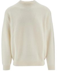 Armani - Round-Neck Knitwear - Lyst