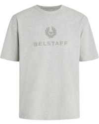 Belstaff - Magliette varsity in heather grey - Lyst