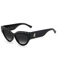 Jimmy Choo - Damen-Sonnenbrillen 55/17/145 Mm Acetat - Lyst