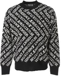 Versace Jeans Couture - Round-Neck Knitwear - Lyst
