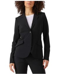 JAPANTKY - Jassen ,Zwart ,Leer Blazers - Lyst