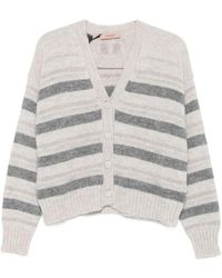Twinset - Grijze Alpaca Blend Trui - Lyst