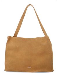 Studio Nicholson - Tassen ,Bruin ,Suède Doublet Suede Tote - Lyst