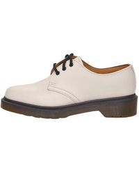 Dr. Martens - Schoenen ,Wit ,Leer 1461 Smooth Last 84 Veterschoenen - Lyst