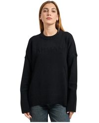 ARMANI EXCHANGE - Round-Neck Knitwear - Lyst