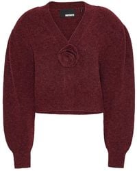 ROTATE BIRGER CHRISTENSEN - V-Neck Knitwear - Lyst