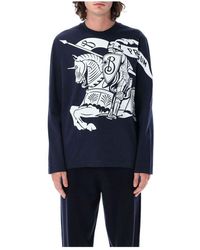 Burberry - Long Sleeve Tops - Lyst