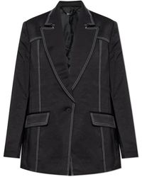 AllSaints - Theah Single Breasted Blazer - Lyst