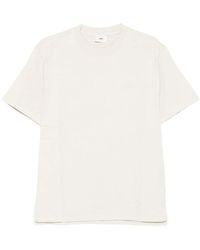 Autry - Tops ,Katoen Crew Neck Logo Patch T-Shirt - Lyst