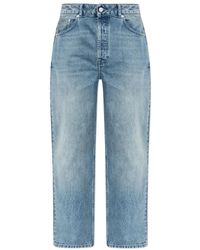 Officine Generale - Jeans ,Blauw ,Katoen Vintage Jeans - Lyst