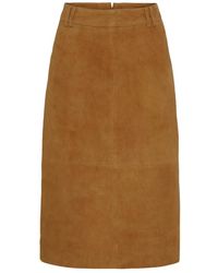 Notyz - Leather Skirts - Lyst
