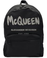 McQueen - Metropolitan-Rucksack mit Graffiti-Logo - Lyst