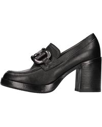 Mjus - Schoenen ,Zwart ,Leer Leren Loafers - Lyst