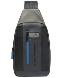Piquadro - Convertible To Backpack Sling Bag For Ipadmini - Lyst