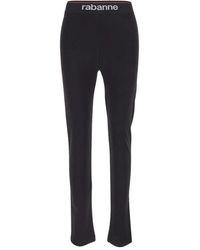 Rabanne - Trousers > slim-fit trousers - Lyst