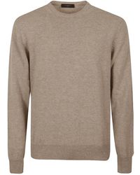 Zanone - Round-Neck Knitwear - Lyst