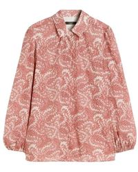 Weekend by Maxmara - Overhemden ,Veelkleurig ,Katoen Pure Cotton Voile Shirt - Lyst