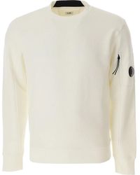 C.P. Company - Weiße pullover für männer - Lyst