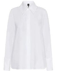 Marella - Overhemden ,Wit ,Katoen Shirt - Lyst