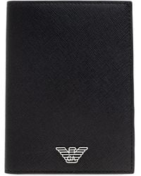 Emporio Armani - Faltbare Dokumententasche - Lyst