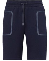 Peuterey - Korte Broeken ,Blauw ,Katoen Casual Shorts - Lyst