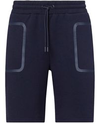 Peuterey - Korte Broeken ,Blauw ,Katoen Casual Shorts - Lyst