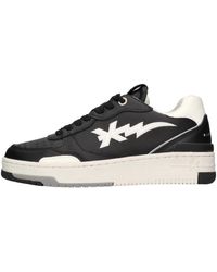 John Richmond - Schoenen ,Zwart ,Leer Sneakers Zwart - Lyst