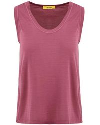 Drumohr - Tops ,Roze ,Stijlvolle T-Shirts En Polos - Lyst
