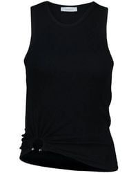 Rabanne - Tanktop Met Kenmerkende Piercing - Lyst