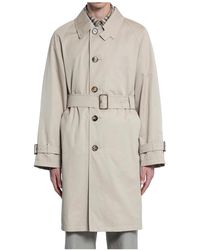 Burberry - Jassen ,Katoen Waterafstotende Katoenen Gabardine Jas - Lyst