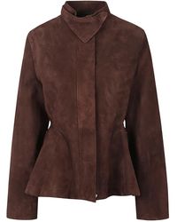 Alaïa - Leather Jackets - Lyst