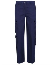 True Royal - Straight Trousers - Lyst