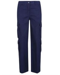 True Royal - Straight Trousers - Lyst