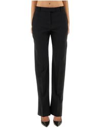 McQueen - Tailored Wool Broeken - Lyst
